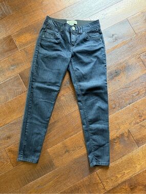 Democracy Clothing AB Technology Ankle Jeans Size 6 Stretch Dark Denim